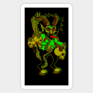 Krampus Is Coming Magnet